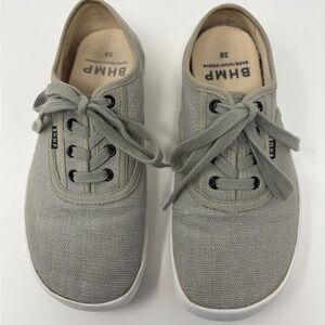Bohempia KOLDA Women's Gray/White Canvas Hemp Sneakers